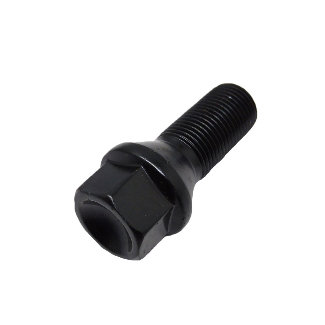 Grade 12.9 Wheel Bolt Black Oxide Grade 12.9 Steel Wheel Hub Bolt Car Bolts Screws for Trailer M12x55