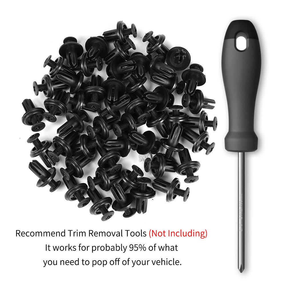 QGZ203 Auto Accessories Car Door Panel Trim Fender Bumper Nylon Plastic Clips Auto Fastener for Nissan