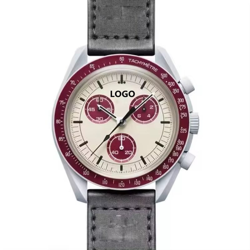 Mars Mercury Venus Earth Moon Jupiter Sun Saturn Neptune Pluto Men's Quartz Watch Sample Swatchsx Wholesale Custom
