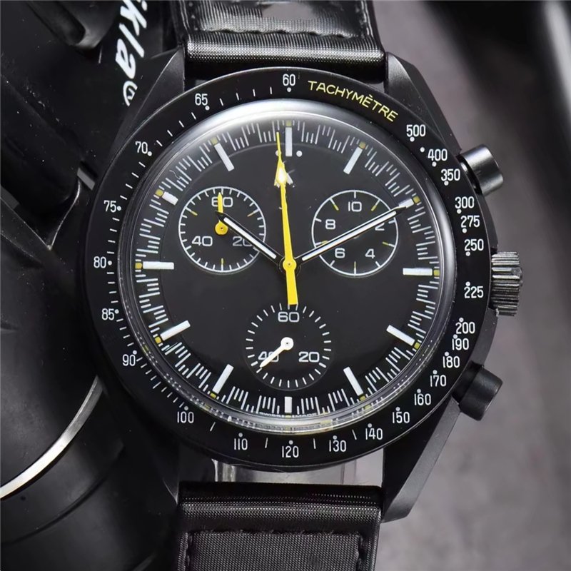 Mars Mercury Venus Earth Moon Jupiter Sun Saturn Neptune Pluto Men's Quartz Watch Sample Swatchsx Wholesale Custom