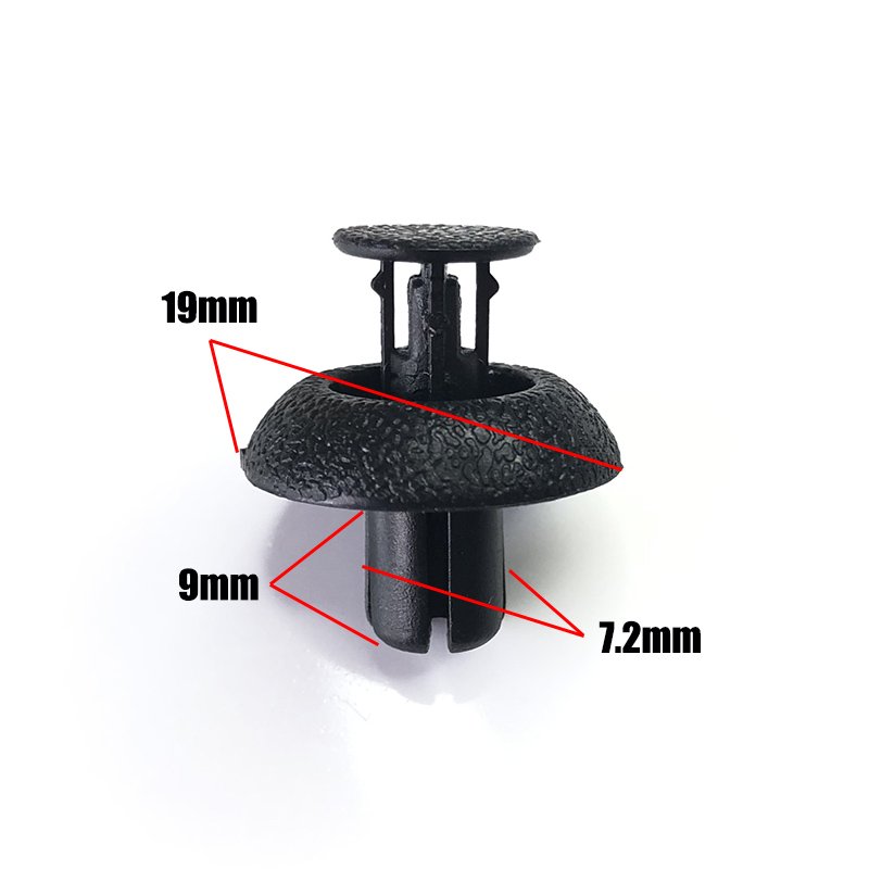 30pcs Auto Fastener for Toyota Lexus Fender Liner Ledge Bumper Push Type Retainer 90467-07215 9046707215 Plastic Clips