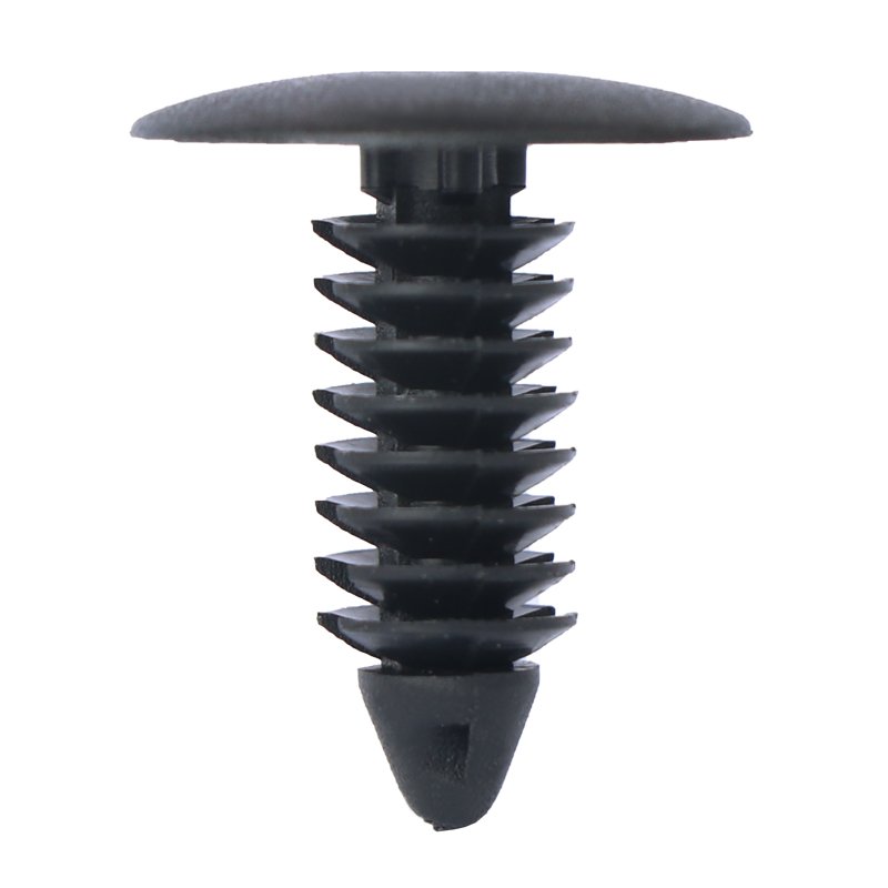 60pcs 6 types mixed Car universal Retainer Clips & Plastic Fasteners Kit black Rivet screw auto body bumper fender Clips set