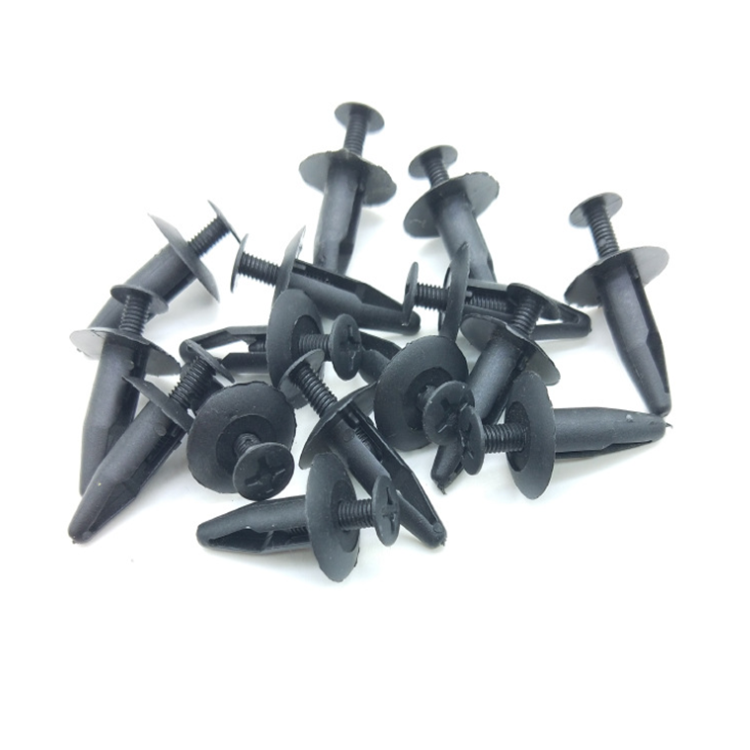 Auto Bumper Fastener 8mm 6MM Hole Rivet Retainer Push Engine Cover Car Door Trim Panel Clip Fasteners