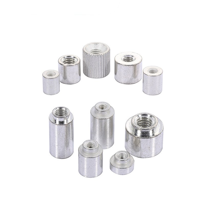 M4 SMTSO Soldering PCB Threaded Standoff Brass Tin Plated PCB Welding Nuts