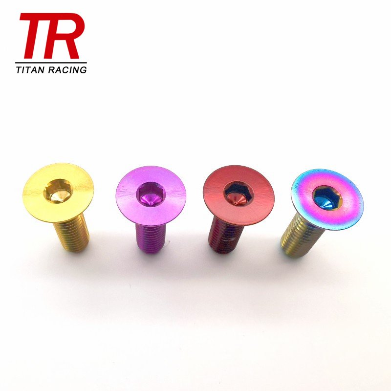 M5x0.8x12Titanium Steering Wheel Mounting Bolts