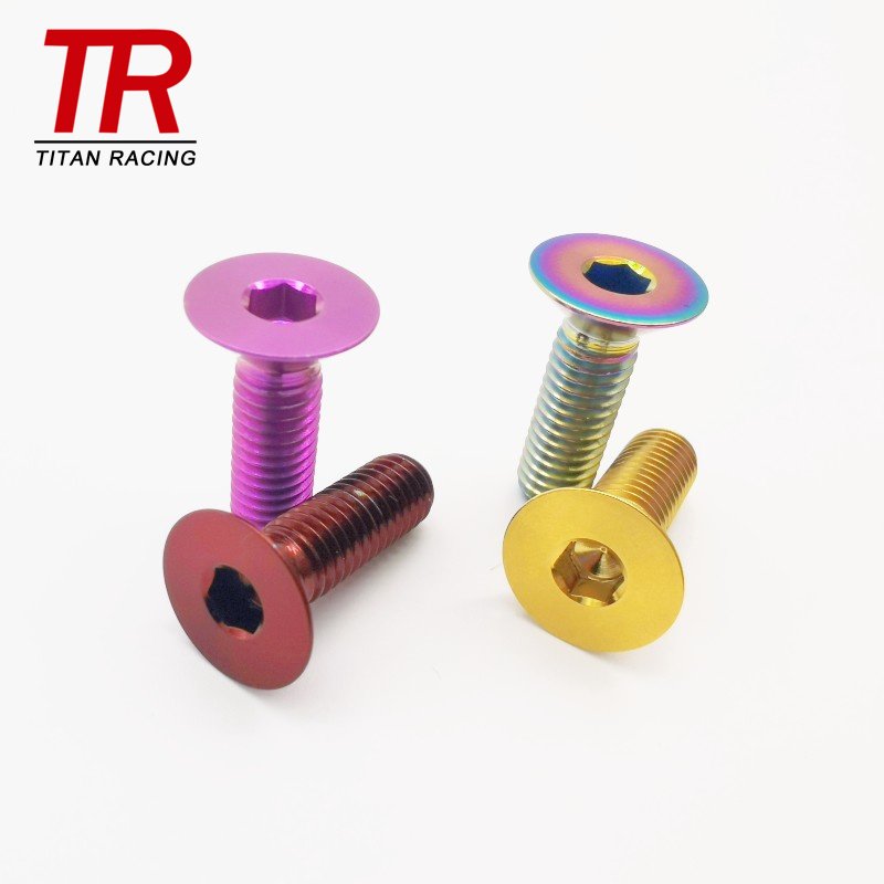 M5x0.8x12Titanium Steering Wheel Mounting Bolts
