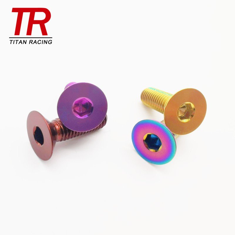 M5x0.8x12Titanium Steering Wheel Mounting Bolts
