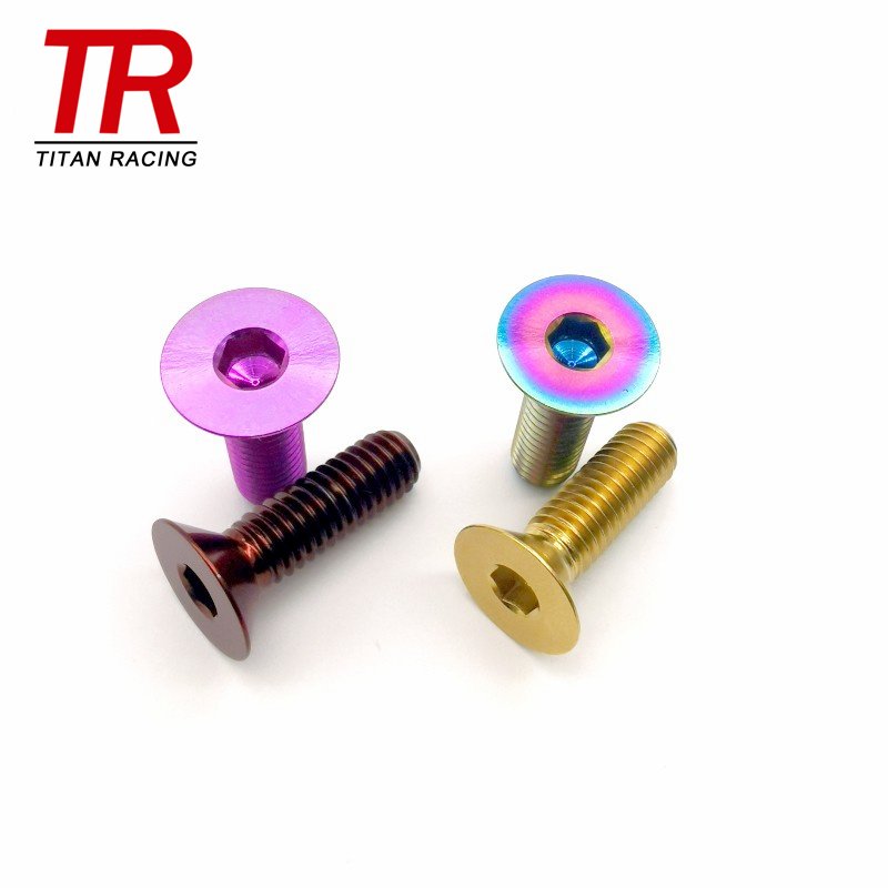 M5x0.8x12Titanium Steering Wheel Mounting Bolts