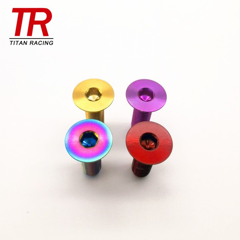 M5x0.8x12Titanium Steering Wheel Mounting Bolts
