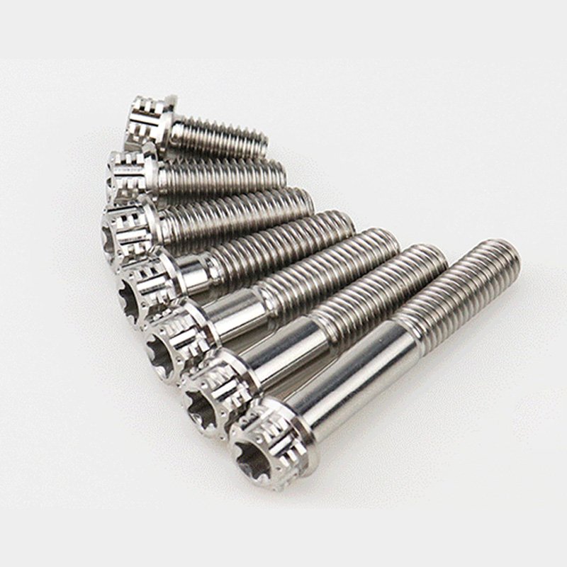 Titan M6 M8 Titanium Bolts Torx Flange Ti Bolts for Motorcycle Titanium Screws Ti Fasteners