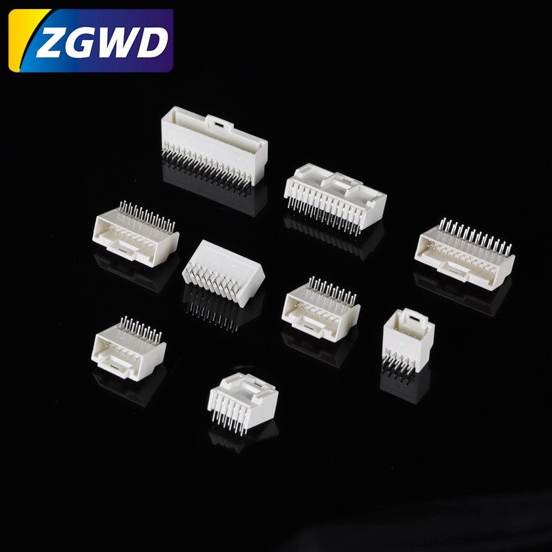MX2.0MM Pitch High Temperature Resistant Molex Harness Headers Double Row Female Socket Copper Cable Connector Locking Power PCB