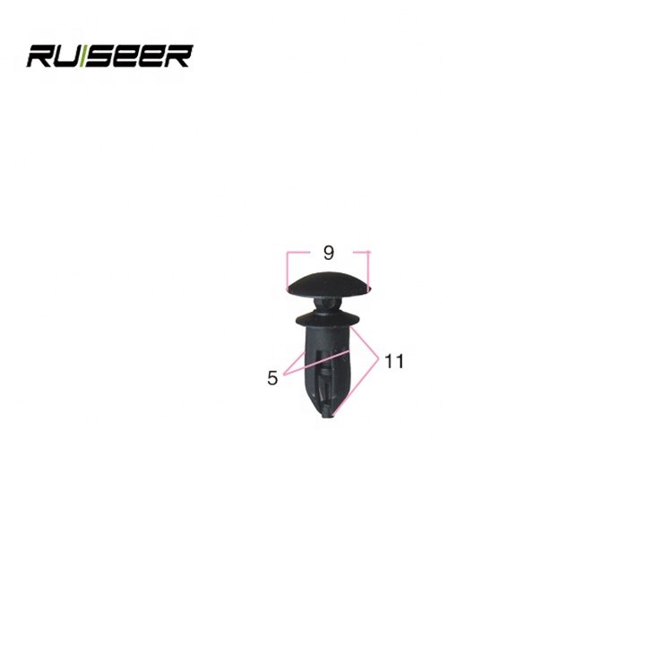 Customized High Quality 100PCS Car Modification Clip Universal Plastic Clips Fastener Car Bumper Clips
