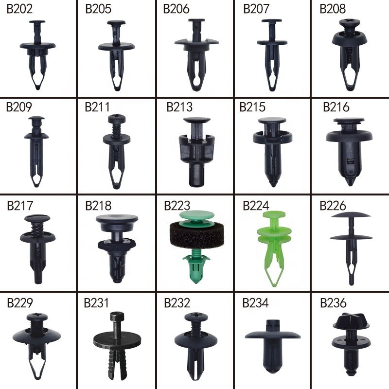 B317 Plastic car body practical compact expansion clips factory production sale