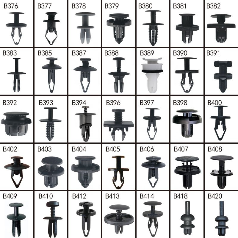 B317 Plastic car body practical compact expansion clips factory production sale