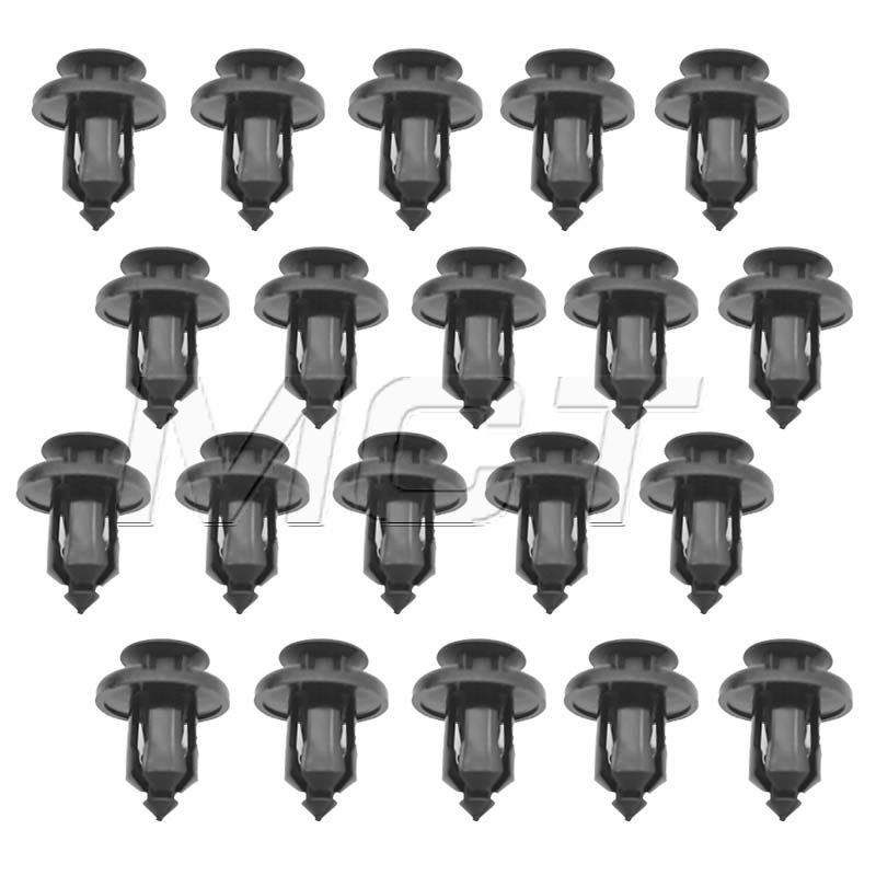 190PCS Plastic fastener Auto Car Plastic Fastener Front Fender Bumper Cover Clip Kit 53879-58010 Fit For Toyota Lexus