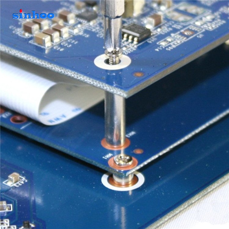 Custom SMTSO Surface Mount Fasteners Steel Tin Plated SMT Standoff Nut