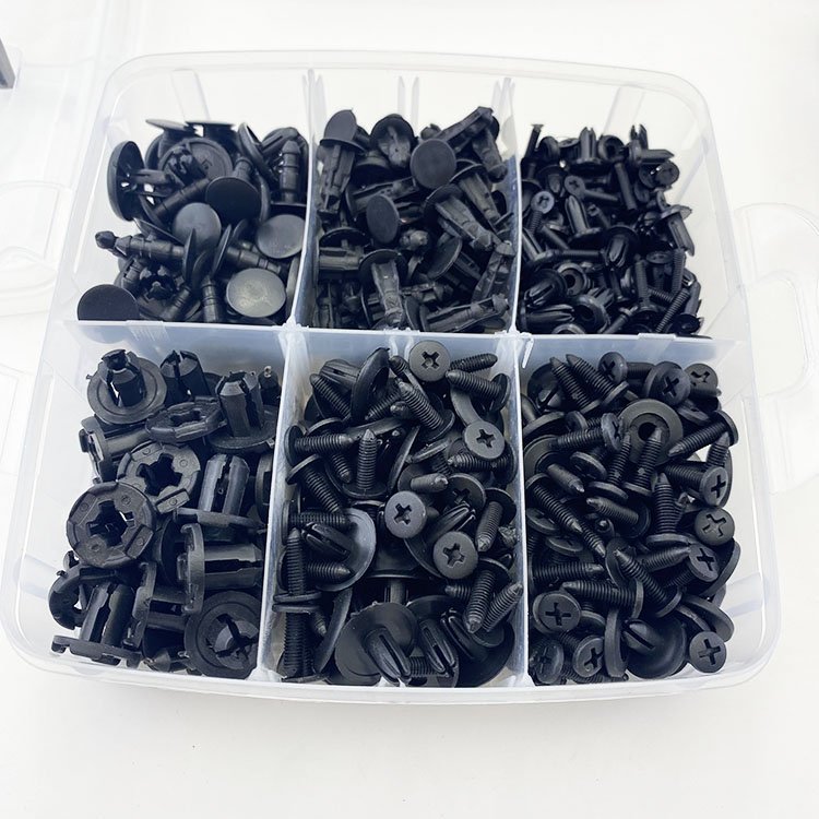 680 pcs Car Push Retainer Clips & Auto Fasteners Assortment with 10 Cable Ties and Fasteners Remover Clips For Cars