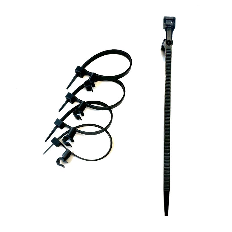 Auto Car Cable and Wire Fastener Nylon Releasable Self Locking Cable Strap and Cable Ties