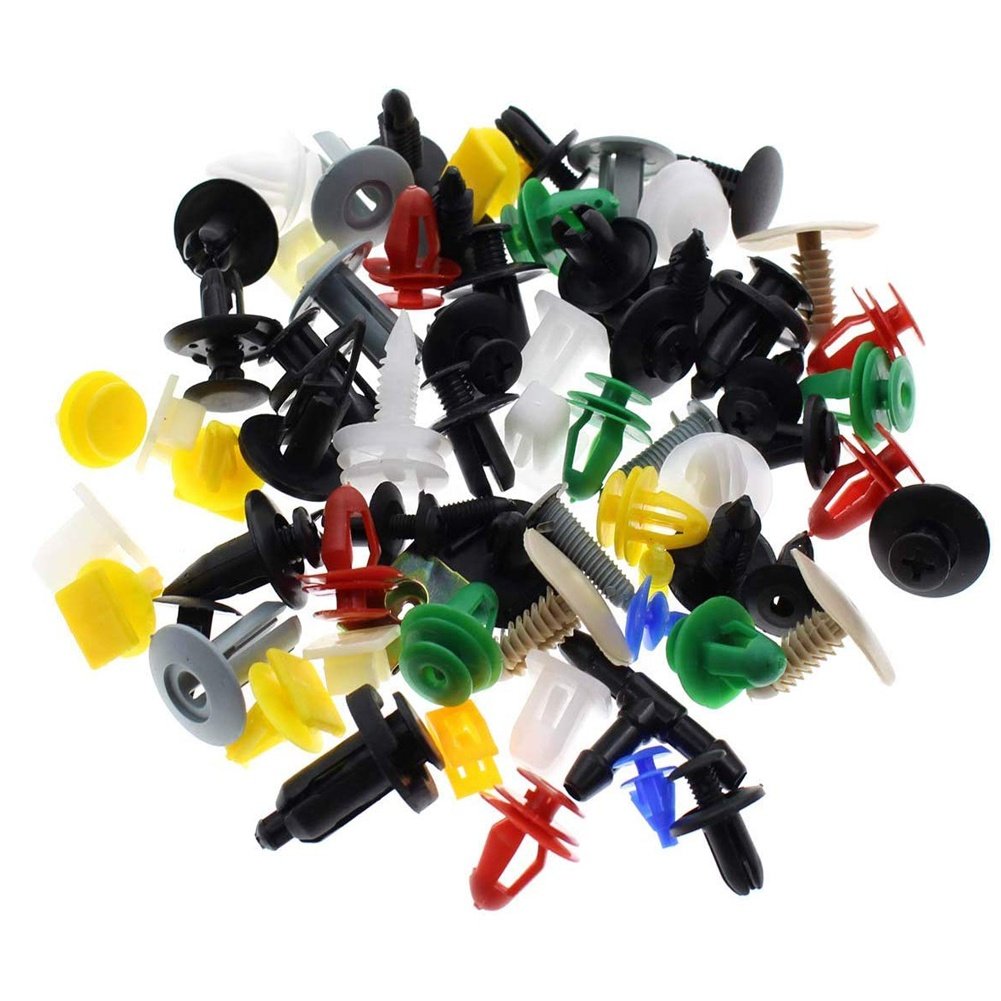 500pcs Universal Mixed Auto Fastener Car Bumper Clips Retainer Car Fastener Rivet Door Panel Liner for All Car