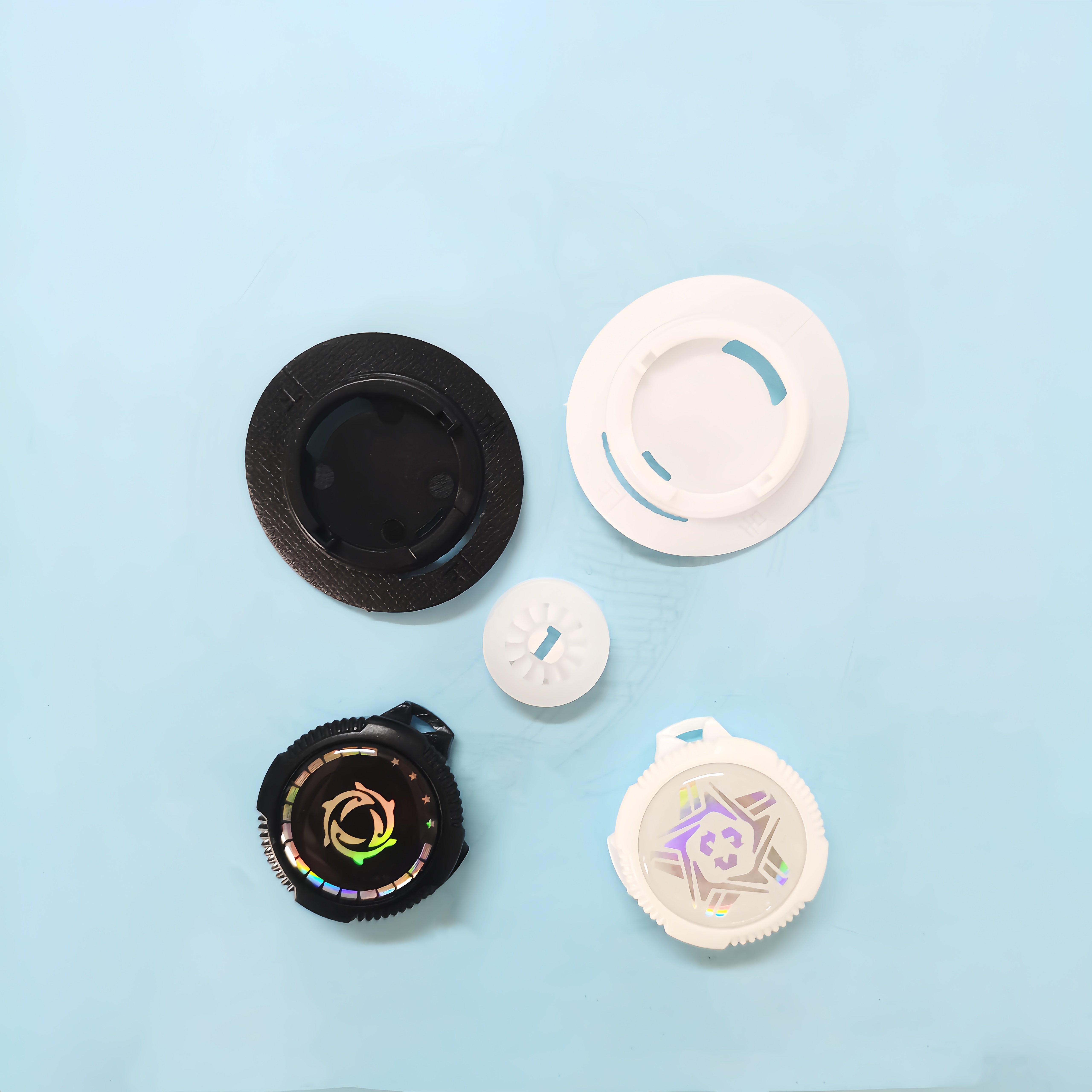 Free to Tie Lacing Buckle Automatic Swivel Custom Shoe Laces Lacing System for Kids Shoes 2.4cm