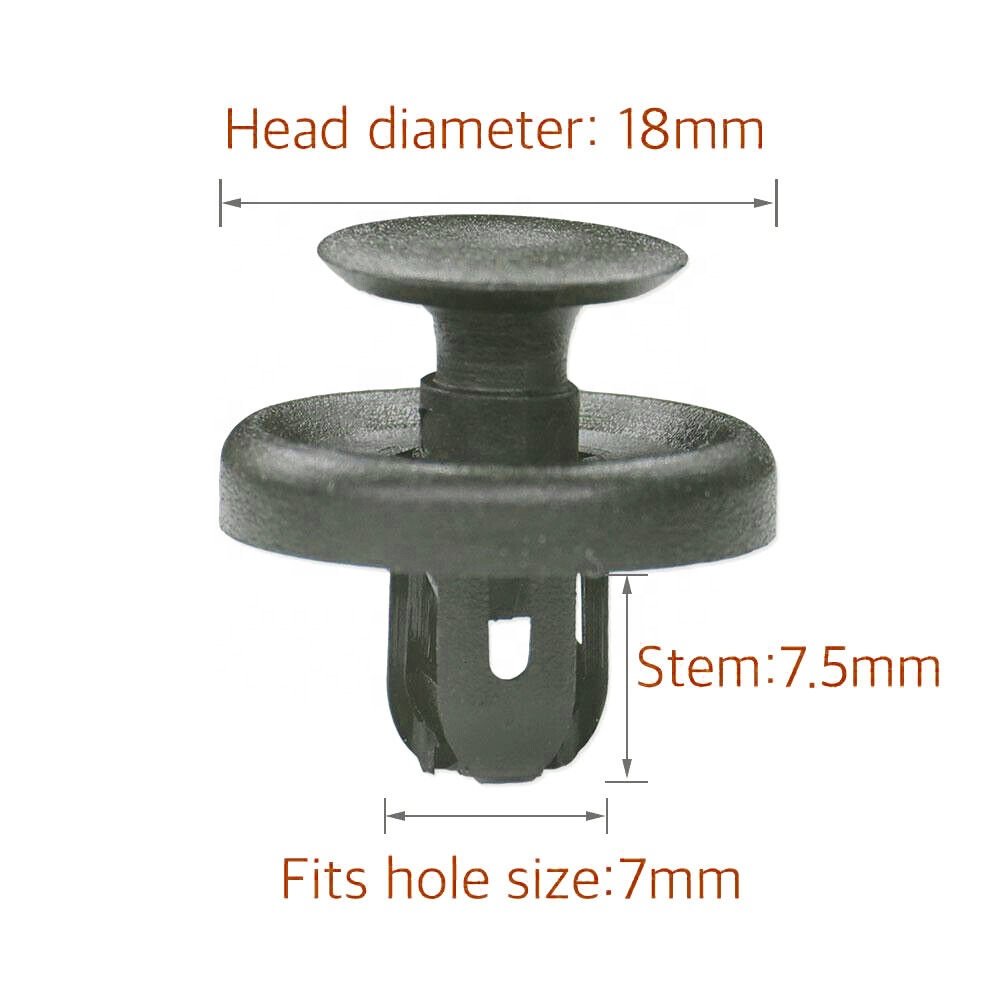 Plastic Auto Body Fastener & Clip Car Fender Clips Push Pins 90467-10183 Fits for Toyota