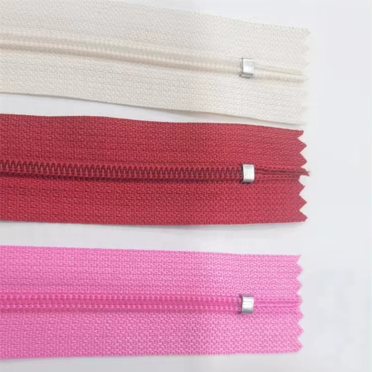 sbs factory fastener 3# nylon zipper custom zipper pants home textile clothing closed zipper spot wholesale
