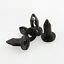 RB Car Clips - 50 Pieces Universal Auto Nylon Plastic Fastener Rivet Clips, 8mm