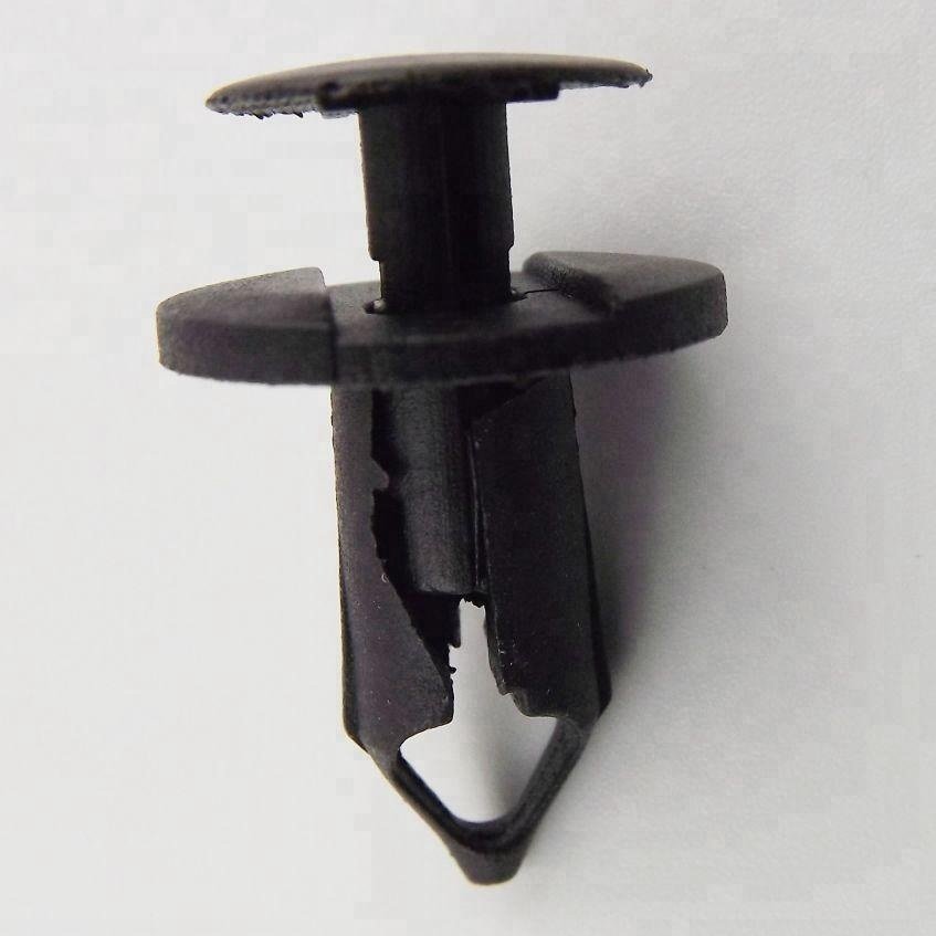 RB Car Clips - 50 Pieces Universal Auto Nylon Plastic Fastener Rivet Clips, 8mm