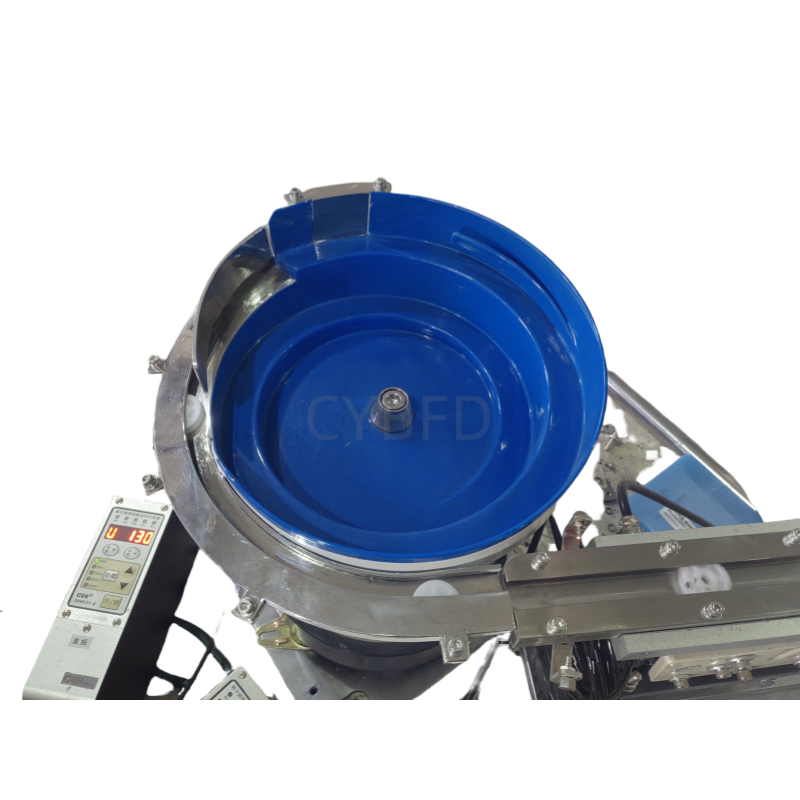 865Plastic Round Parts Non-Standard Custom Automatic Vibrating Bowl Feeder Automatic Bolt Rotating Vibrating Bowl Feeder