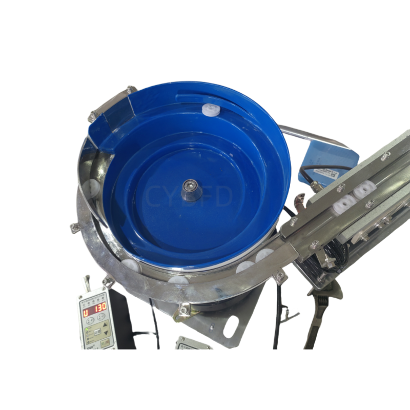 865Plastic Round Parts Non-Standard Custom Automatic Vibrating Bowl Feeder Automatic Bolt Rotating Vibrating Bowl Feeder