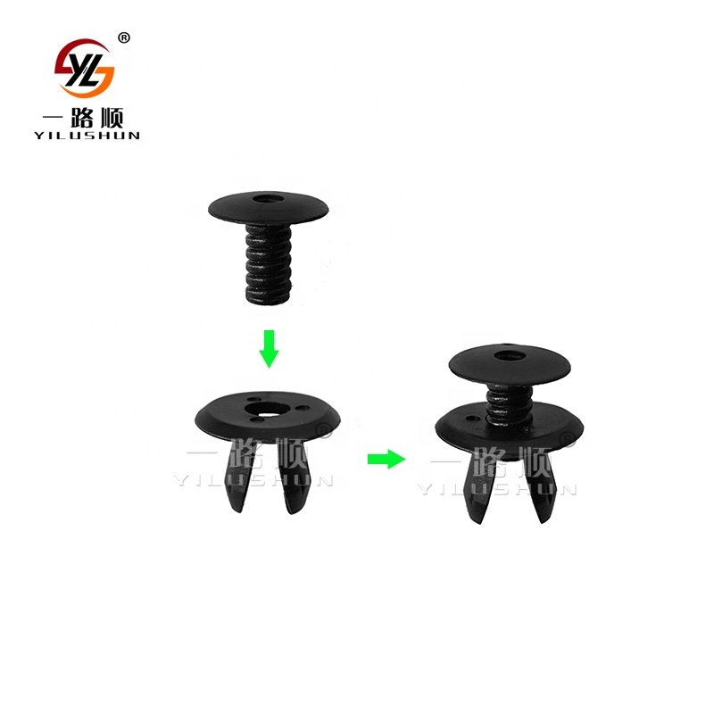 B117 bumper push type retaining automotive decorative interior clips 70186729901
