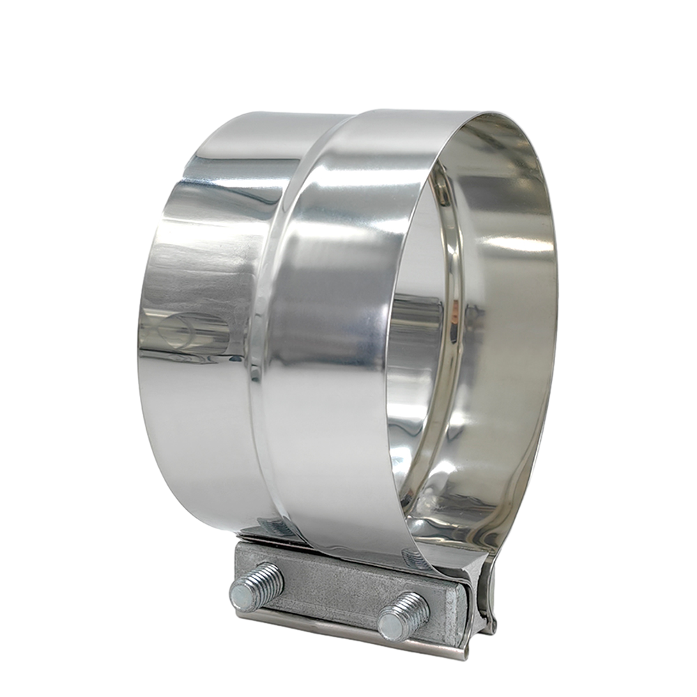 3 4 5 Inch Preformed Lap Joint Exhaust Band Muffler Clamp