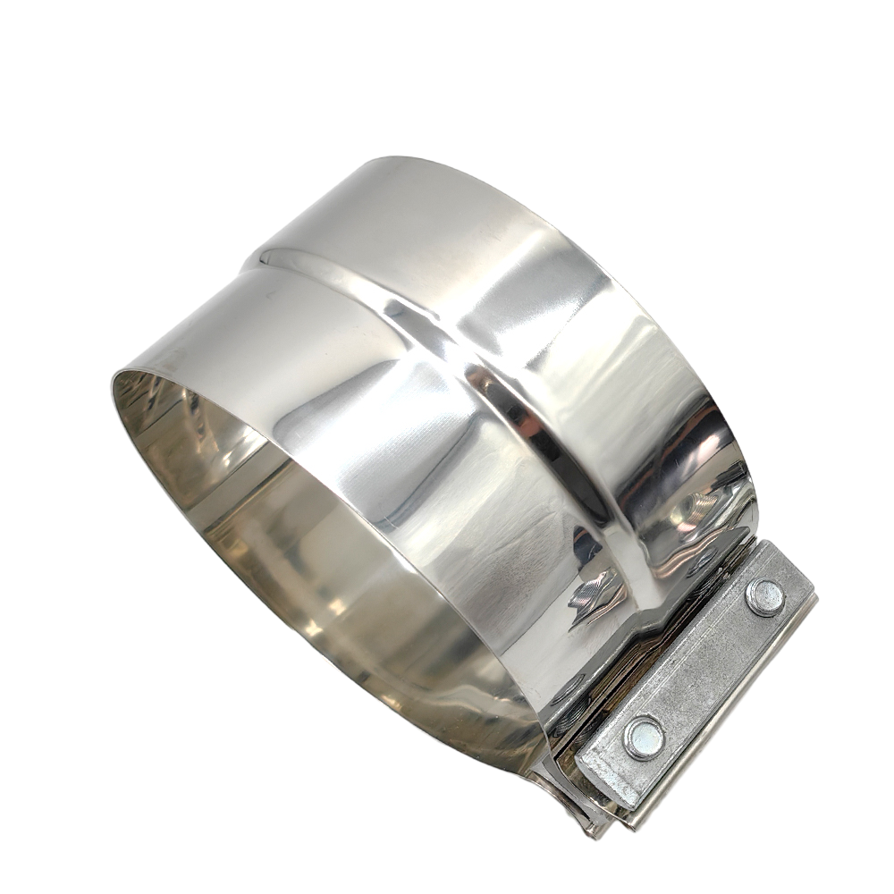 3 4 5 Inch Preformed Lap Joint Exhaust Band Muffler Clamp