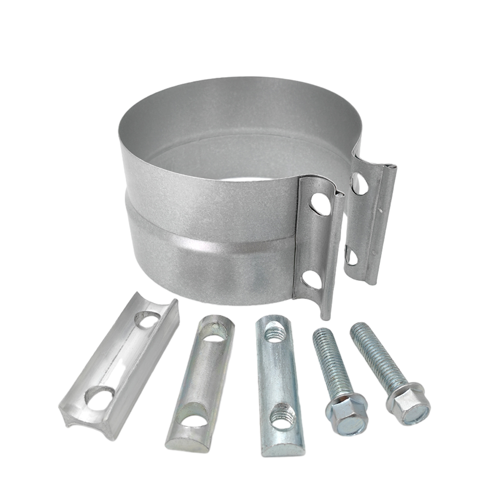 3 4 5 Inch Preformed Lap Joint Exhaust Band Muffler Clamp