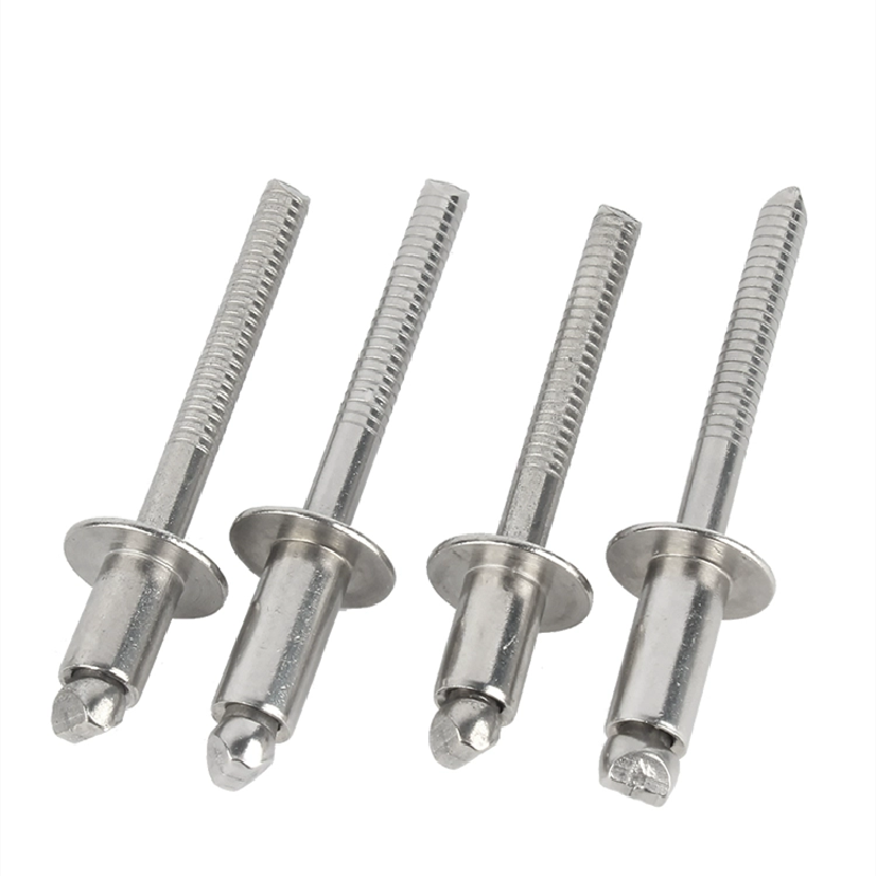 Newly Designed Fasteners Dome Head Steel Blind Pop Rivets Rebite Manufactured Good Price Aluminium Iron Carbon Steel Din