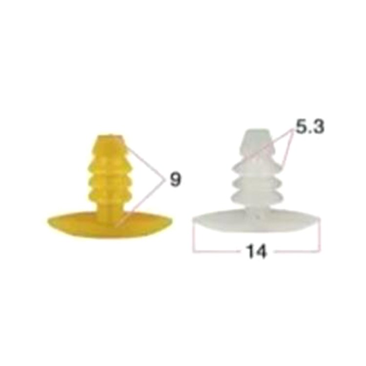 High-quality Automotive Universal Sealing Rivets Car Seat Buckle Plastic Rivets Nylon Buckle