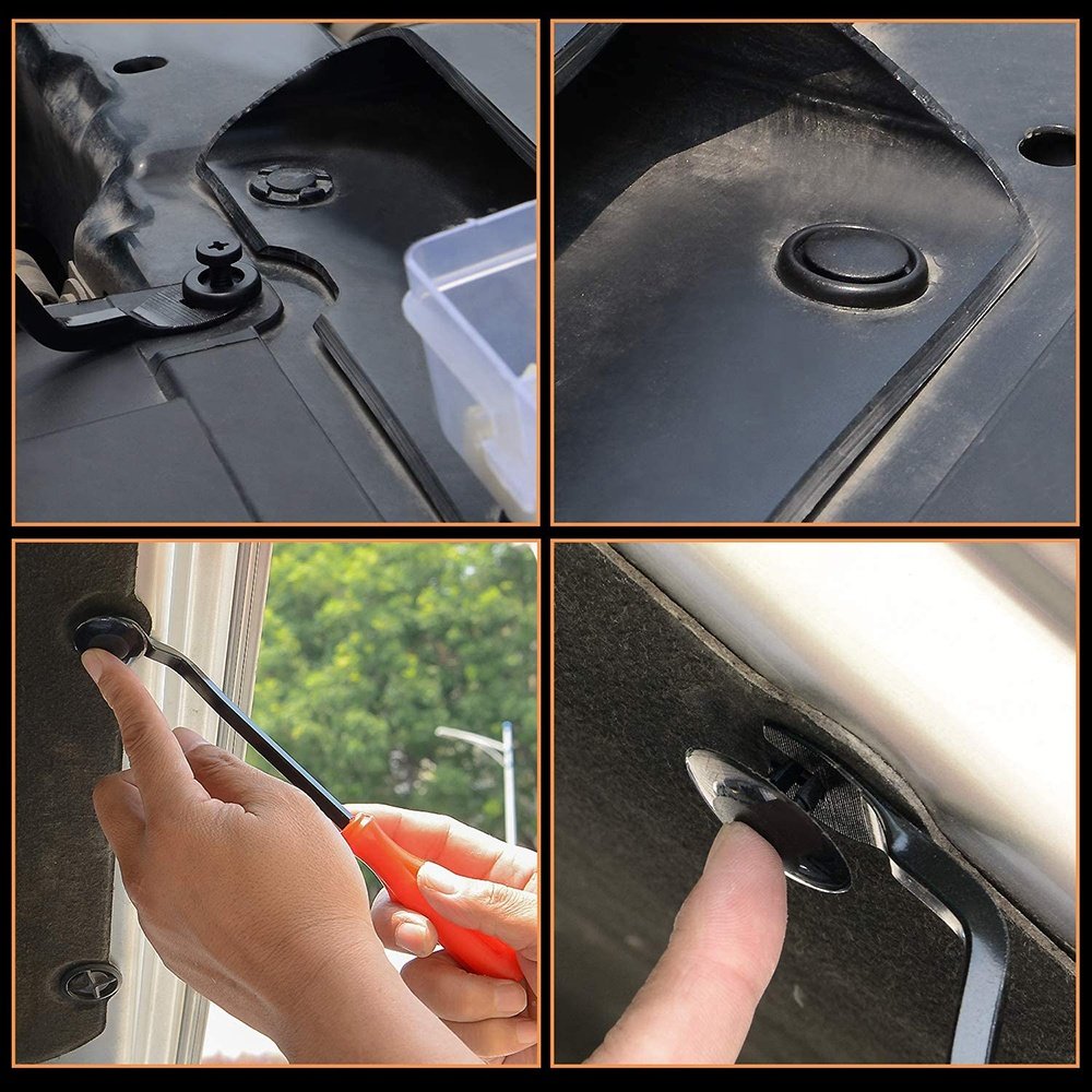 OEM No.90467-07146 Automotive Parts Accessories Push Type Auto Plastic Fastener Front Bumper Retainer Clips for Clips