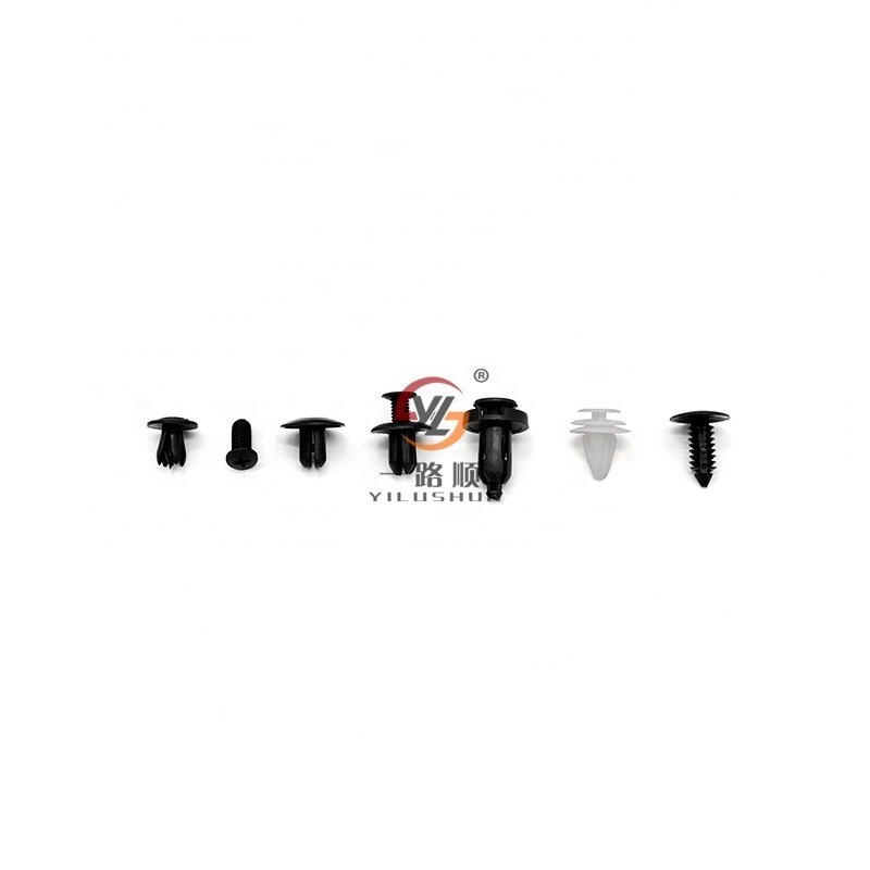 100pcs HE26 Automotive Fastener Kit Push Retainer Kit Car Clip Bumper Assorted Plastic Clips Plastic Box 80Set/Carton