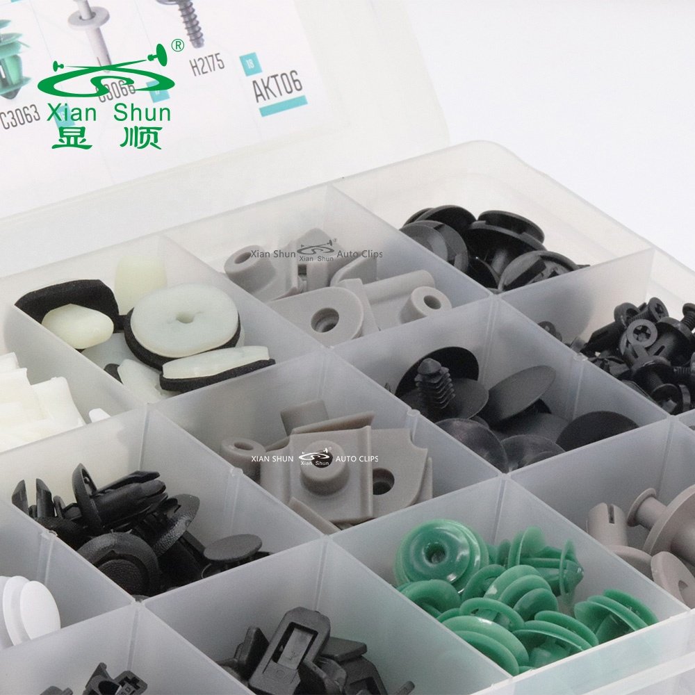 XianShun 428pcs Assortment Kits Car Fastener Clips for MAZDA CX-5 2017~Present Universal Car Repair Assorted kit