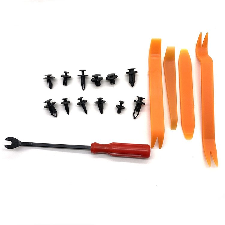 229 PCS Car Body Retainer Clips Set Auto Fastener Clip Fastener Remover Auto Push Pin Rivets With Disassembly Tool