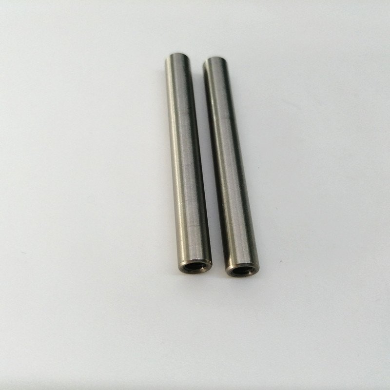 Custom made hollow internally threaded stainless steel rod steel threaded rod SS303 hollow dowel pins machined screws