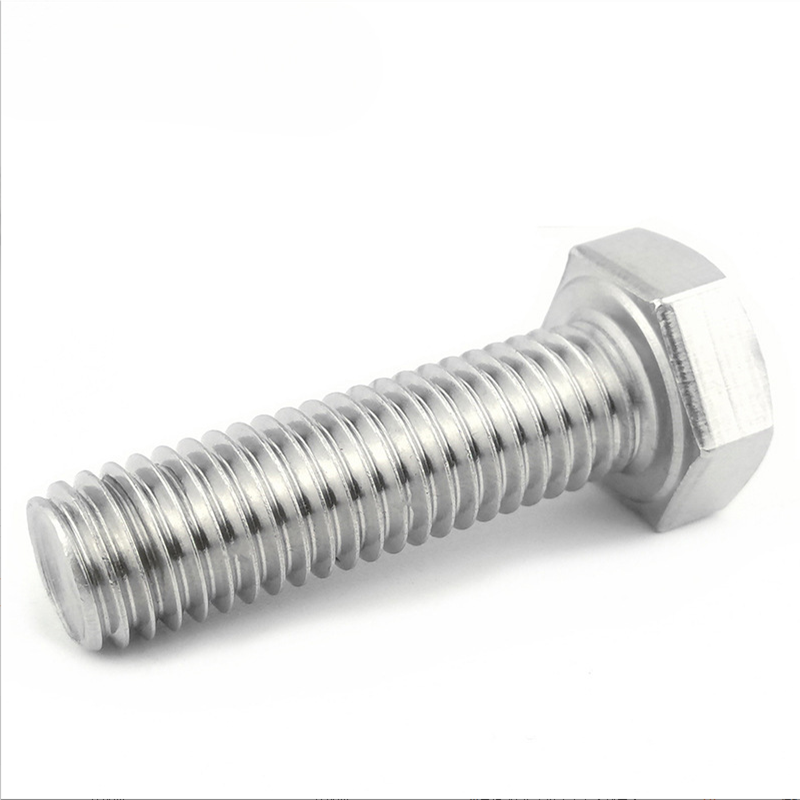 M6 M8 M10 M12 M24 SUS316 304 Stainless Steel A2 A7 Auto Fasteners Hex Bolts DIN933
