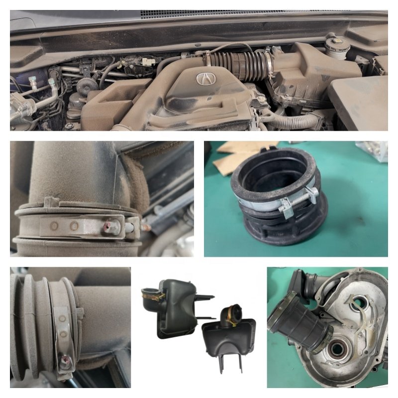 Heavy-Duty Steel Air Filter Hose Clamp for Car Auto Galvanized Iron with Zinc Finish for Intake Pipe Clamping