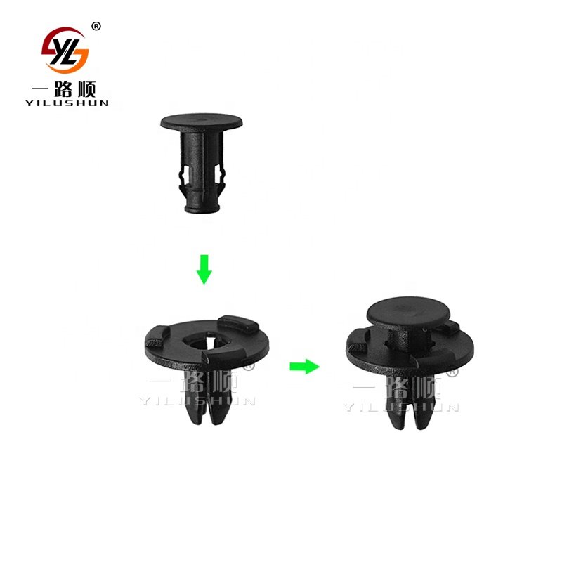 B146nylon Screws Trim Panel Fasteners OEM /ODM Auto Plastic Snaps Plastic Rivet Universal Auto Nylon