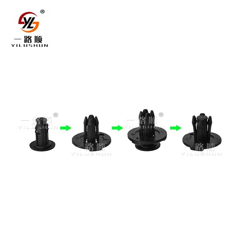 B146nylon Screws Trim Panel Fasteners OEM /ODM Auto Plastic Snaps Plastic Rivet Universal Auto Nylon