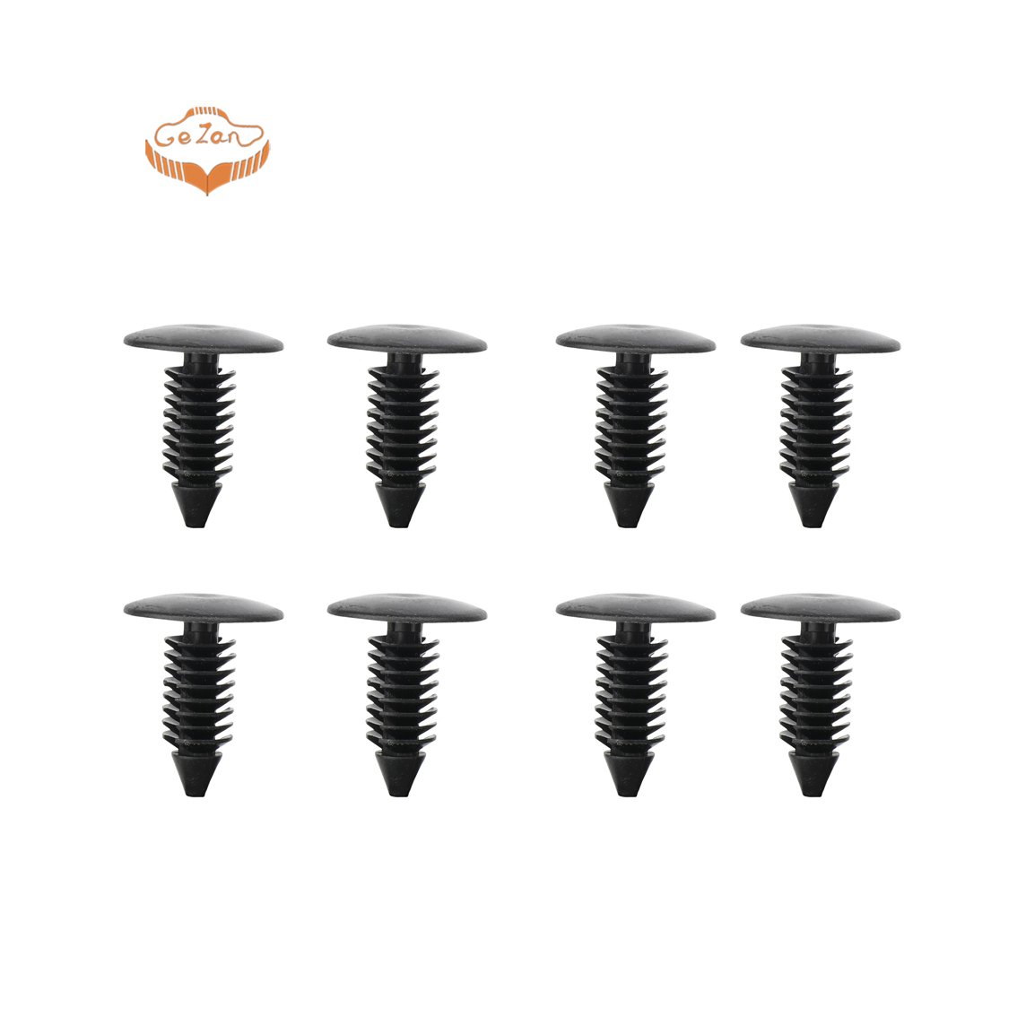 Black Auto Clip Fastener Hidden Rear Door Side Trim Panel Fixing Clips