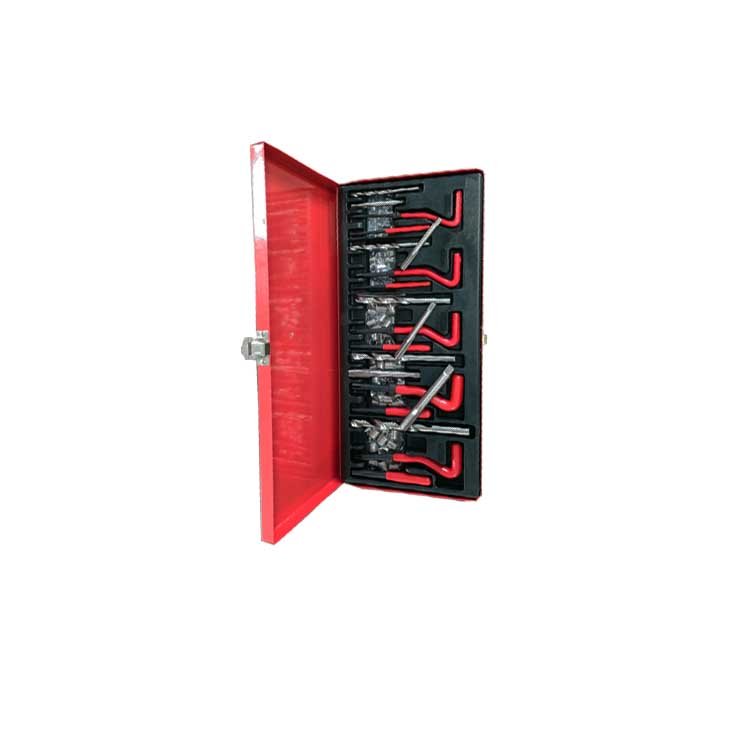 M5 M6 M8 M10 M12 Thread Install Repair Hand Box Tools Repair Kit for Repair Engines Screwed Inserts