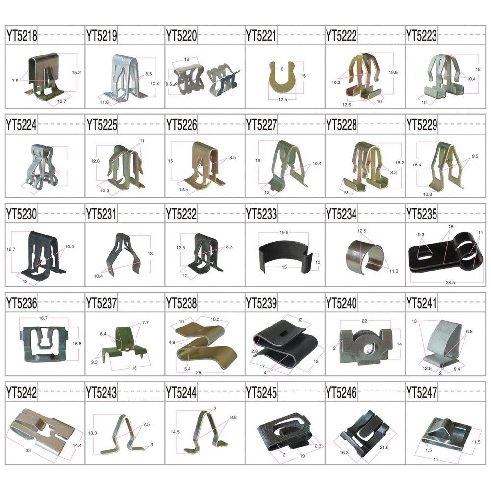 Rainbow Automotive Clips and Fasteners Wholesale Car Body Clips