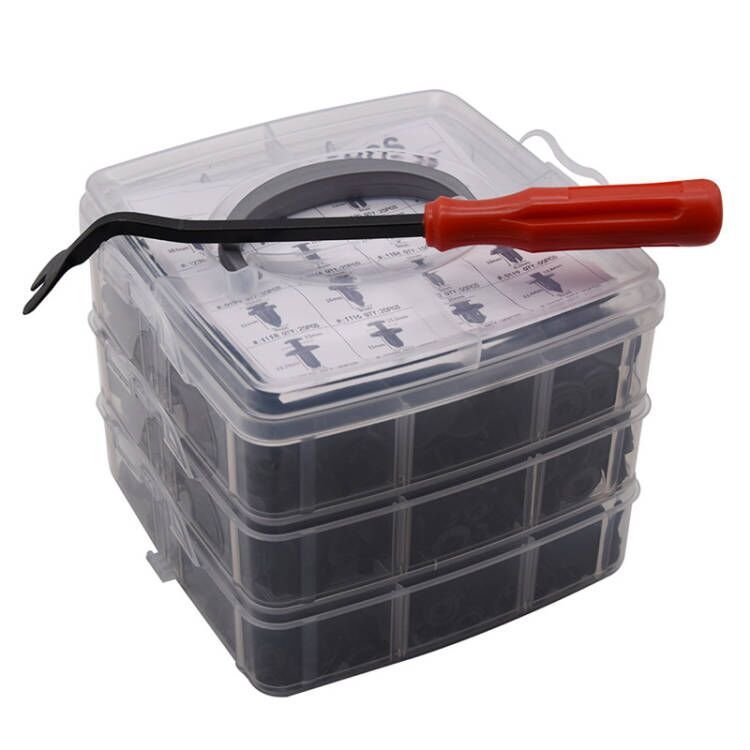 Hot Sale 630Pcs Car Body Plastic Push Pin Rivet Fasteners Trim Panel Moulding Auto Clips