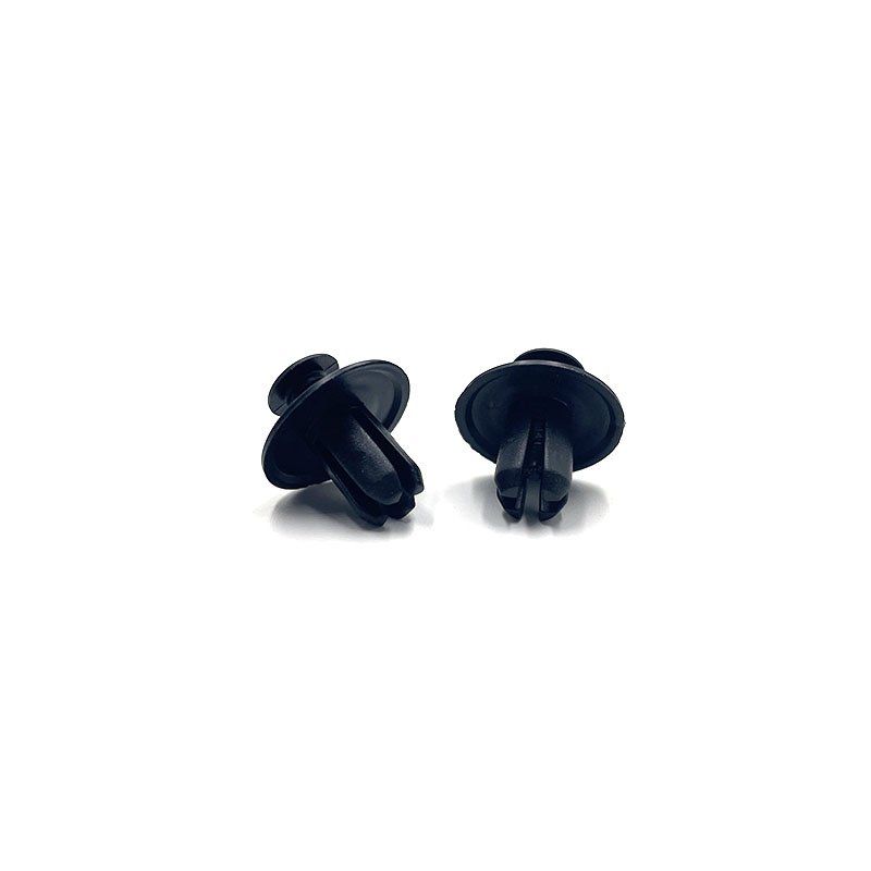 Auto Plastic Fasteners Rivet Black Retainer Clip Fastener Automobile Rivet Car Clip 100pcs/Bag
